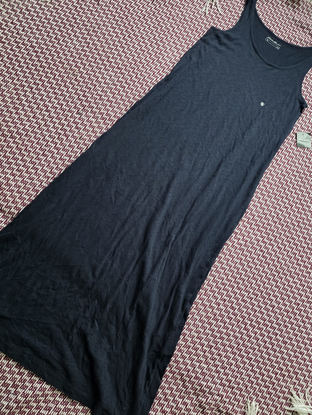 Eddie Bauer Black Tank Maxi Dress
